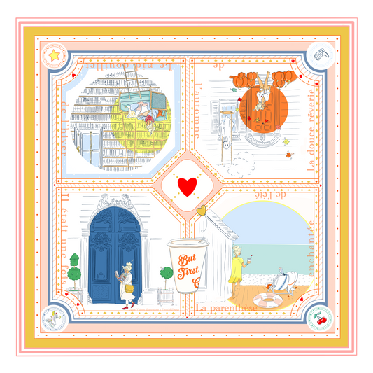 [PRÉCOMMANDE] Bandana en coton "Little Things" par Anne Vuitton