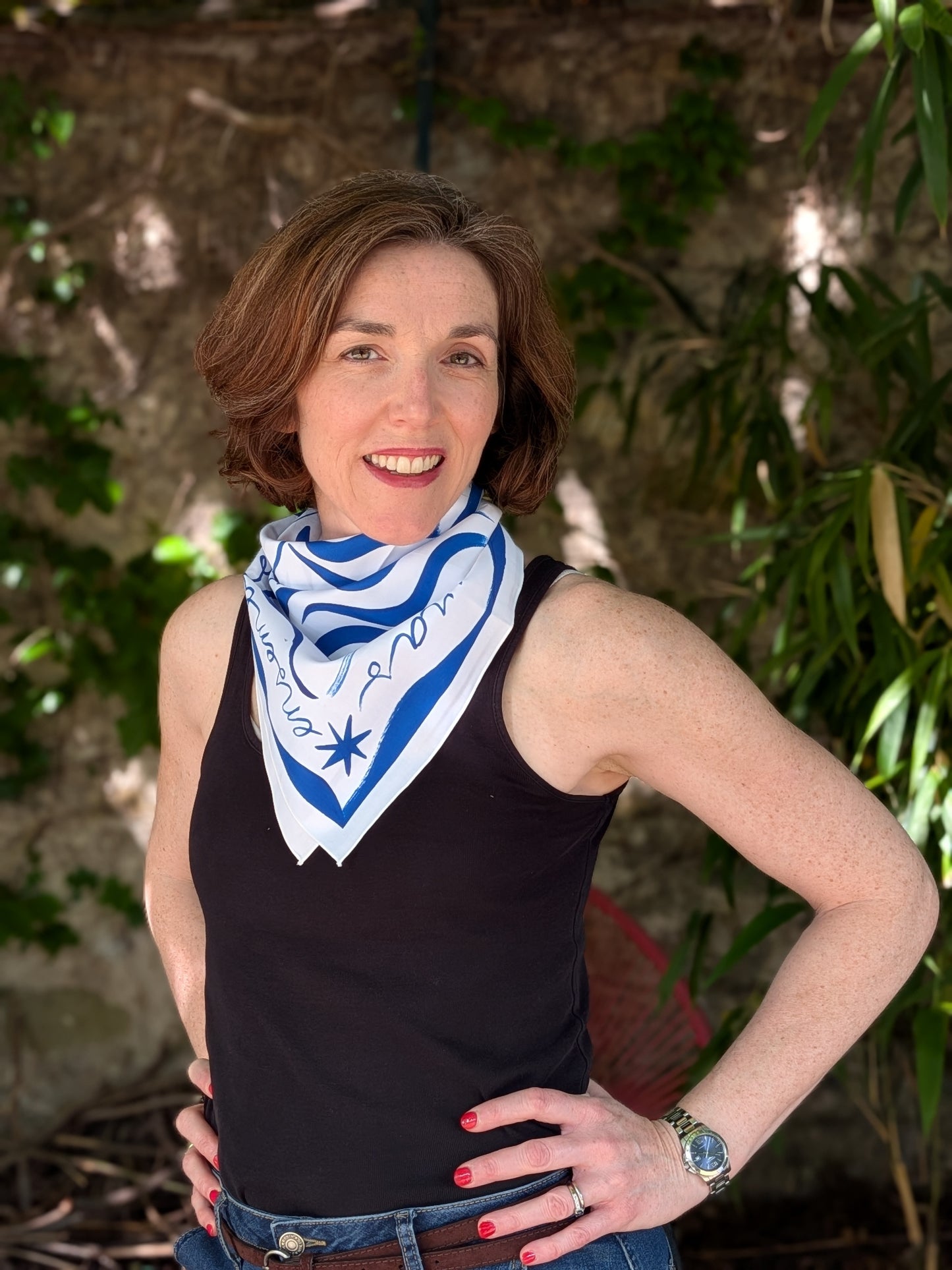 Bandana illustré “Espoir” — Adolie Day